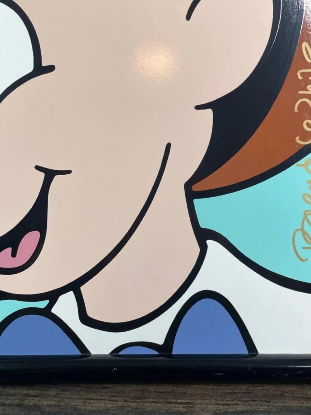 Walt Disney Pinocchio Limited Edition Tile Art Brenda White 1993 88/250